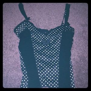 Polka dot cami
